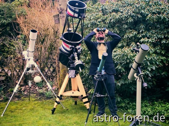 Teleskope im Größenvergleich 2