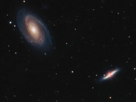Messier M81 u. M82