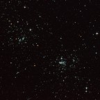 NGC 869 und 884 (h und chi Persei) am 11.04.2019