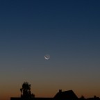 Mond und Merkur am 11.10.2015