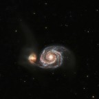 Messier M51 Whirlpool Galaxie